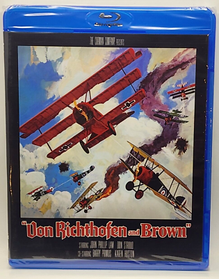 #ad Roger Corman#x27;s Von Richthofen and Brown Blu ray 1971 John Phillip Law $15.98