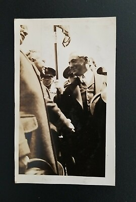 #ad 1930#x27;s Navy Admiral Byrd amp; Massachusetts Gov. Curley Photo Boston Navy Yard $9.95