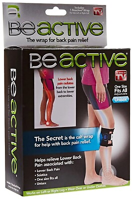 #ad #ad BeActive Knee Brace As Seen On TV NEW in Original box $19.00