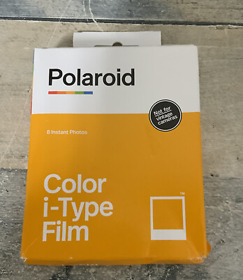 #ad ⚡️Polaroid Original 6000 Color I Type Film 8 Exposures 🆕 Distressed Box ⚠️ $17.99