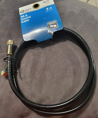 #ad #ad Consumer Electric R6 6 Coaxial Cable 3ft $5.99