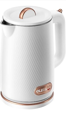 #ad Electric Kettle for Boiling Water 1500W white Hot Water Kettle 1.8 Liters $29.38