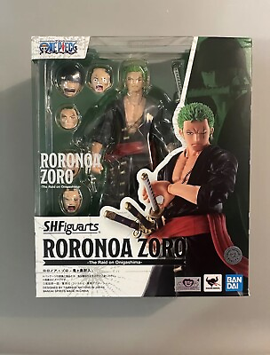 #ad S.H.Figuarts RORONOA ZORO ONE PIECE The Raid on Onigashima Figure $54.99