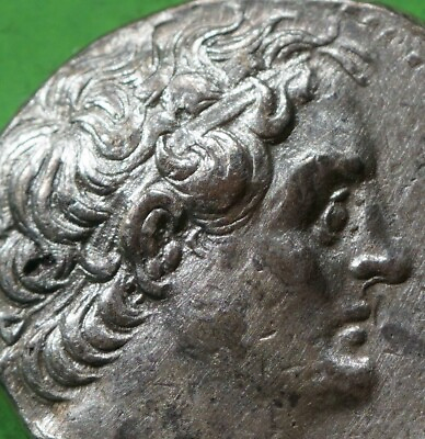 #ad PTOLEMAIC KINGS of EGYPT Ptolemy II Philadelphos ar27 Silver Tetradrachm EAGLE $859.95