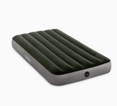 #ad Intex 64763E Standard Dura Beam Downy Air Mattress Bed w Built In Pump Queen $36.99