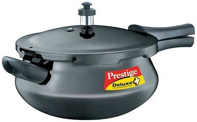 #ad New Prestige Deluxe Plus Junior Induction Base Hard Pressure Handi Cooker 4.8L $99.99