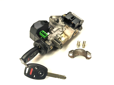 #ad 03 04 05 06 07 Honda Accord OEM Ignition Switch Cylinder Lock 2 Remote keys $158.09
