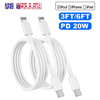 #ad Wholesale 20W USB C to iPhone Cable Fast Charger For iPhone14 13 12 Pro Max Cord $379.95