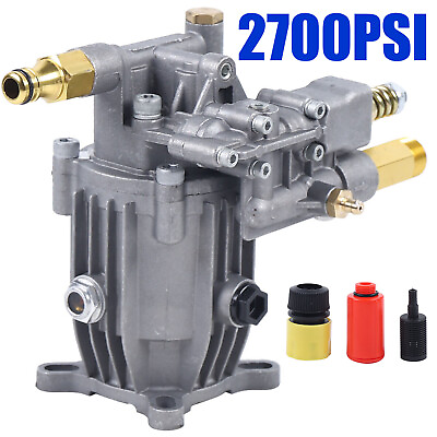 #ad NEW Premium Cold Water Pressure Washer Pump 3 4 2700 PSI 2.5 GPM $51.30