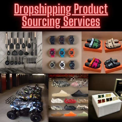 #ad Dropshipping Product Sourcing Services $4.44