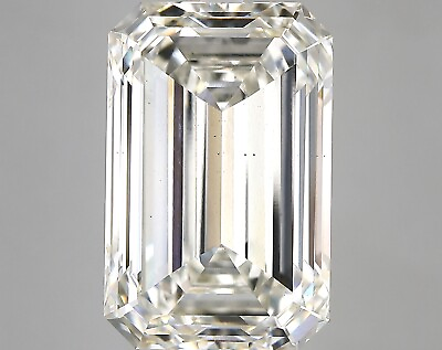 #ad Lab Created Diamond 10.00 Ct Emerald H VS2 Quality Excellent Cut IGI Certified $5225.60