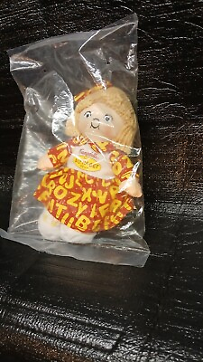 #ad #ad 2001 CAMPBELL#x27;S 7quot; PLUSH ALPHABET SOUP RAG DOLL EXC. COND. FREE US SHIP $10.00