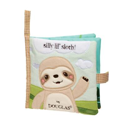 Baby STANLEY SLOTH Plush ACTIVITY BOOK Soft Toy by Douglas Cuddle Toys #6413 #ad $18.95