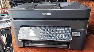 #ad Epson WorkForce WF 2950 All in One Wireless Color Printer w Scanner Copier $55.00