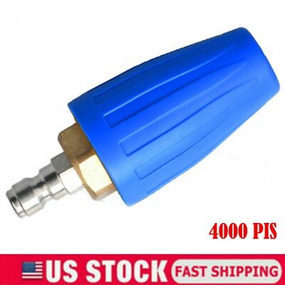 #ad Pressure Washer Rotating Turbo Nozzle 4000 PSI 4.0 GPM 040 1 4quot; Quick Connect $15.35