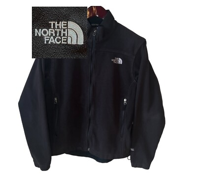 #ad The North Face Mens Size Medium Soft Shell WINDWALL Thermal Fleece Jacket $40.00