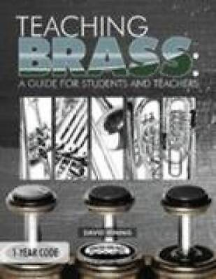 #ad Teaching Brass: A Guide for Students and Teachers Spiral bound GOOD $34.68