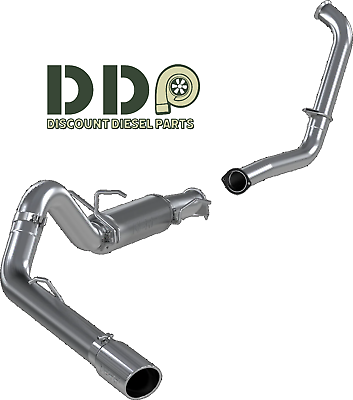 #ad MBRP 4quot; Single Side Exhaust For 03 05 Ford Excursion 6.0L Power Stroke S6216409 $754.99
