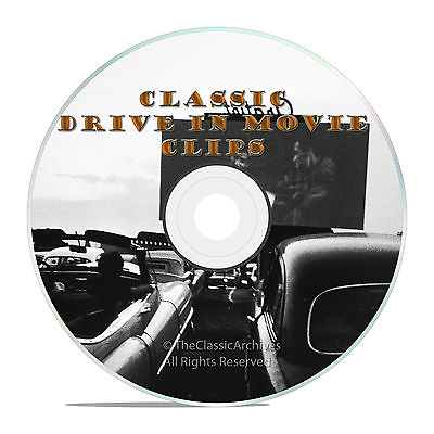 #ad #ad Classic Drive In Movie Theatre Intermission Ads Promos Commercials Clips J36 $8.99