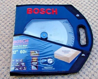 #ad Bosch PRO1260COMB 12quot; X 60 Tooth Carbide Combination Woodworking Saw Blade $38.00