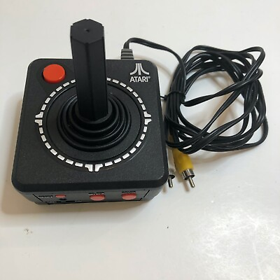 #ad Atari Jakks Pacific Black 2600 Plug And Play 10 In 1 Games Tv Game Controller C $8.69