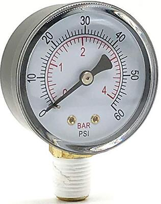 #ad COLSEN Pressure Gauge Replacement for Select Sand amp; D.E. Pool Filter ECX27086... $24.07