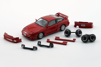 #ad BM Creations Nissan 180SX PRS13 Red LHD 1:64 Scale Diecast Car 64B0306 $17.99