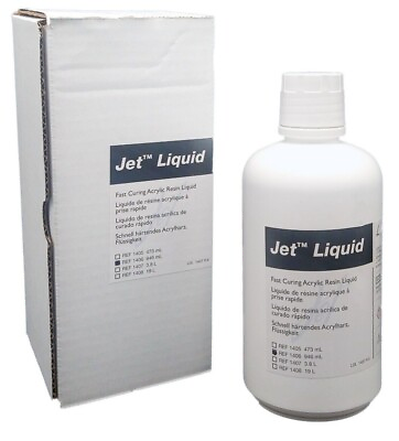 #ad Lang Jet Denture Repair Acrylic Resin Liquid 4 8 32oz. $134.95