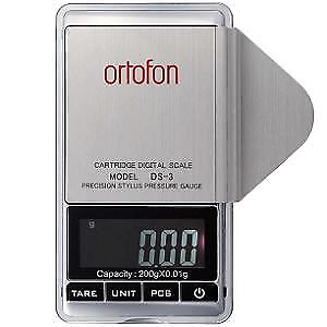 #ad Ortofon DS 3 Digital Stylus Tracking Force Pressure Gauge Scale Silver New $99.98