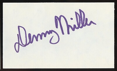 #ad Danny Miller signed autograph 3x5 Cut English Actor in Soap Opera Emmerdale $25.00