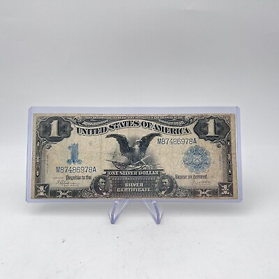 #ad 1899 $1 Black Eagle One Dollar Notes ✯ Large Silver Certificate Estate Lot ✯ $189.00