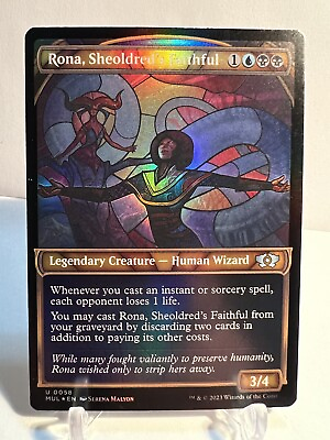 #ad Rona Sheoldred#x27;s Faithful March of the Machine: Multiverse Legends Foil 58 $2.60