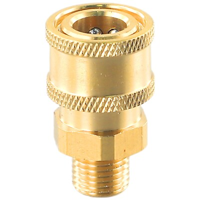 #ad Pressure Washer Quick Connect M22 To 1 4 Male Quick plug Replacement 5000 PSI $11.86