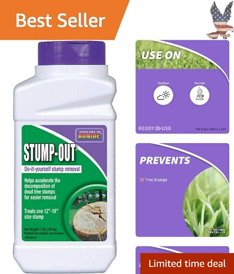 #ad Fast Acting Stump Removal Granules Breakdown Stumps for Easy Removal 1 lb $13.49