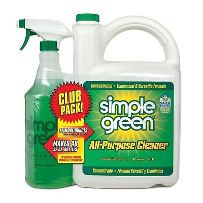 #ad Simple Green All Purpose Cleaner 140 oz. Refill 32 oz. Trigger Spray $19.80