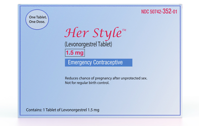 My Style Emergency Contraceptive 1 Tablet Compare to Plan B One Step Exp 9 2024 #ad $6.49