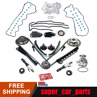 #ad Triton Timing Chain Kit OilWater Pump Phasers VVT Valves For 5.4L Ford Lincoln $214.95