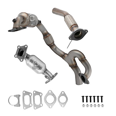 #ad Catalytic Converter Set Fits 2010 2011 Cadillac SRX 3.0L Bank 1 and 2 Direct Fit $195.29