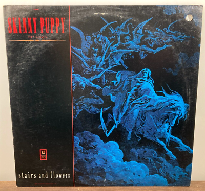 #ad #ad SKINNY PUPPY Stairs And Flowers Chainsaw Vinyl 12quot; SINGLE Remixes 1987 Capitol $39.99