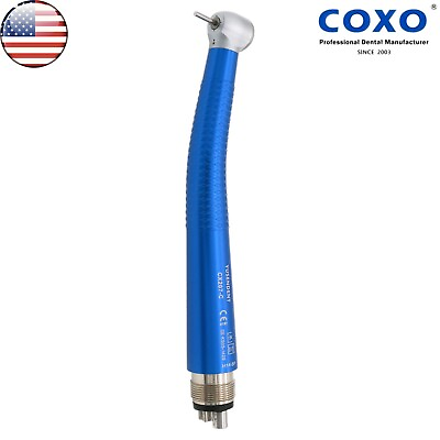 #ad #ad USA COXO Dental High Speed Handpiece Air Turbine Anti retraction Midwest 4Holes $212.49