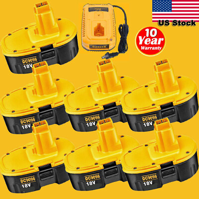 #ad #ad 18 Volt for Dewalt 18V Battery or Charger DC9096 2 DC9098 DC9099 NEW replacement $46.00