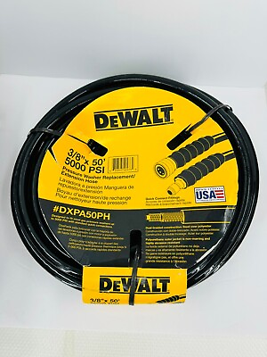 Dewalt Pressure Washer Hoses 3 8quot;X50#x27; Replacement Extension 5000 Psi Cold Water #ad $93.00