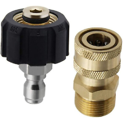 #ad Pressure Washer Hose Connector Adapter Repairing Accessories Replacement Parts $13.25