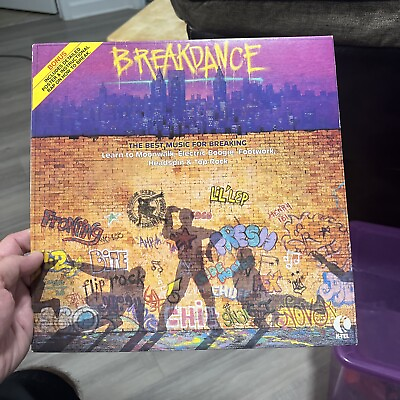#ad #ad Breakdance 1980 K Tel Distribution NU 3360 Stereo Vinyl LP NM with Poster $16.99