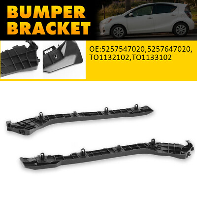 #ad For 2010 2015 Toyota Prius Black Rear Right amp; Left Side Bumper Support Bracket $14.49