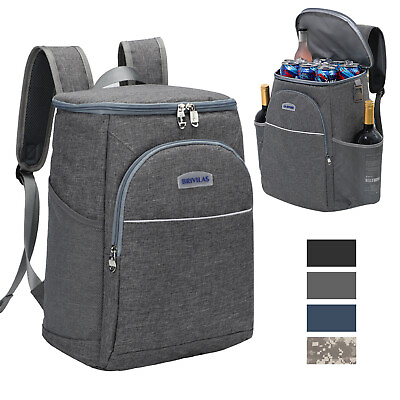 Multifunction Insulated Backpack 30 Cans Leakproof Cooler Backpack for Camping #ad $21.89