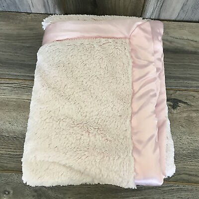 #ad Target Limited Edition Frosted Pink Plush Baby Blanket Security Lovey 30x40quot; HTF $74.99