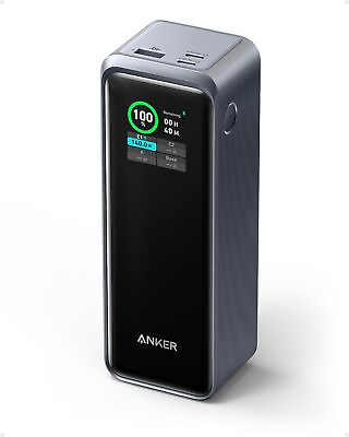 #ad #ad Anker Prime Power Bank 27650mAh 3 Port 250W Portable Charger 99.54Wh w Smart App $179.99