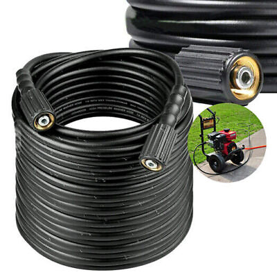 #ad High Pressure Washer Hose 25ft 50ft 5800PSI M22 14mm Power Washer Extension Hose $21.58