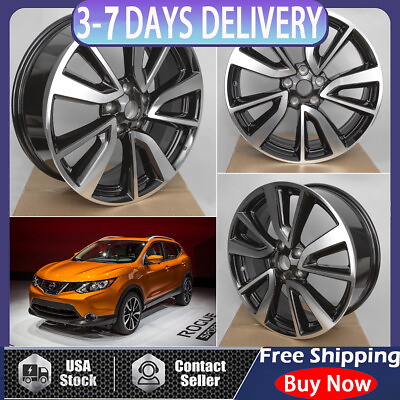 #ad NEW 19 INCH REPLACEMENT ALLOY WHEEL FOR NISSAN ROGUE SPORT 2017 2020 RIM 62748 $180.27